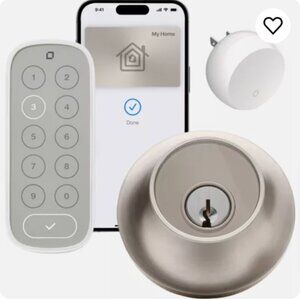 Level Lock+ Connect w Keypad Bluetooth/Wi-Fi App/Keypad/Key Access C-L16U-S1-K1